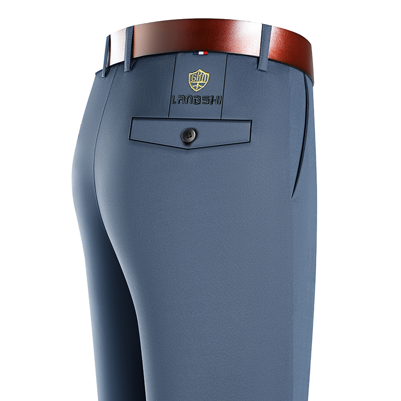 Men Formal Wear Set - Mens Business Casual Pants Stretch Dress