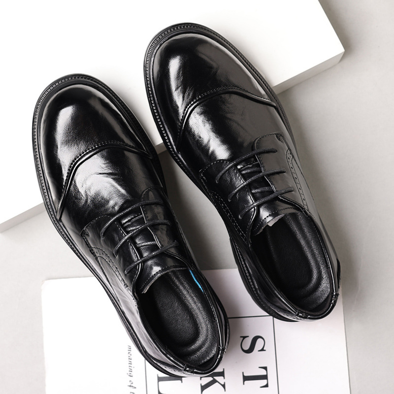 Men's leather shoes for casual - Men Formal Wear Dress ulasan dan harga