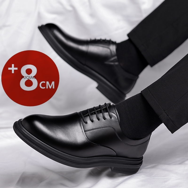 Men 6CM 8CM Height Increasing  - Men'S Formal Wear Slippers ulasan dan harga