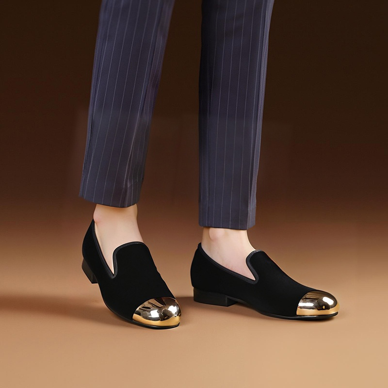 Piergitar Classic Model Black  - Men'S Formal Wear Slippers ulasan dan harga