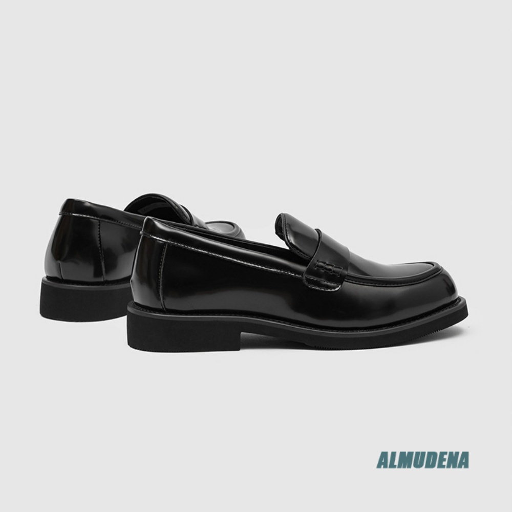 Fashion Men's Round Toe Loafer - Men Formal Wear Dress ulasan dan harga