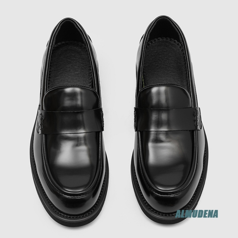 Fashion Men's Round Toe Loafer - Men Formal Wear Dress ulasan dan harga