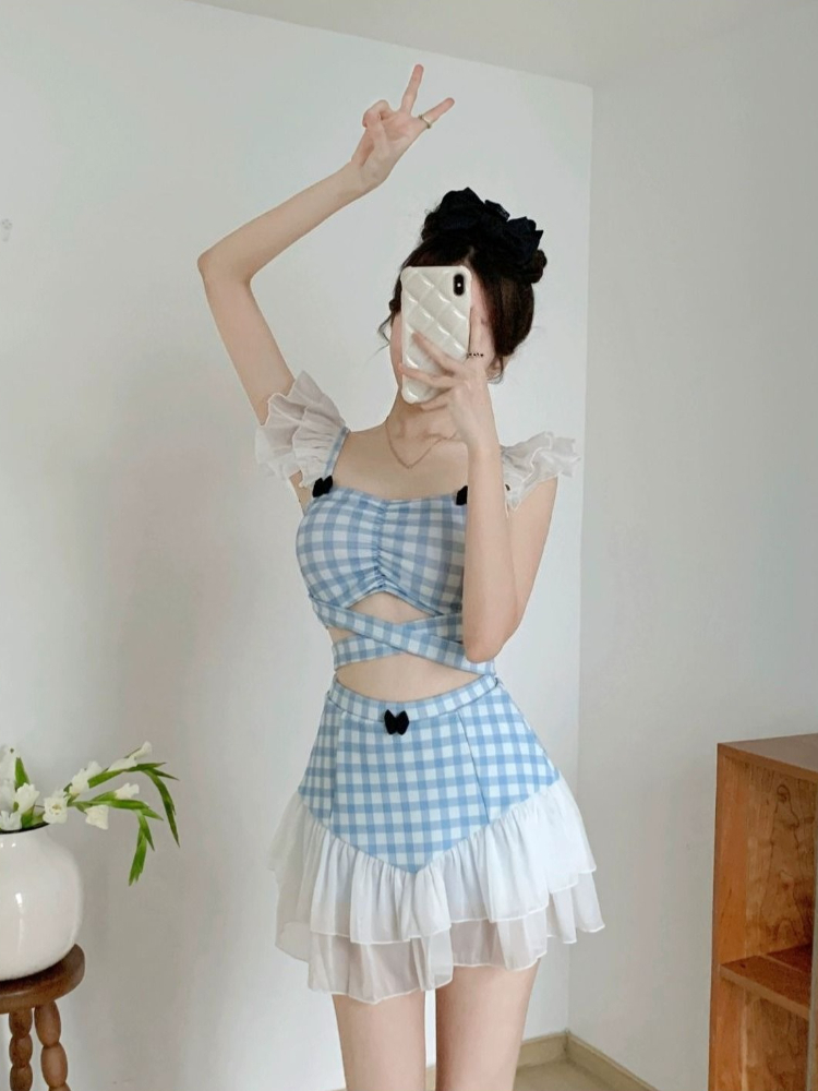 Ladies Slimming Halter Bathing - Slim Fit Suit Set ulasan dan harga