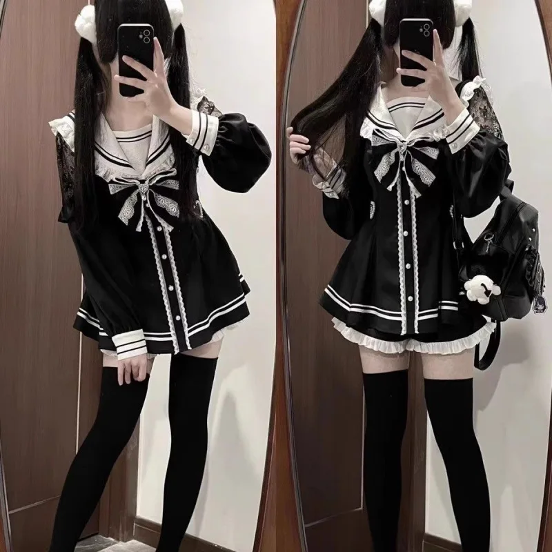 Girls Jirai Kei Cosplay Dress  - Slim Fit Suit Set ulasan dan harga