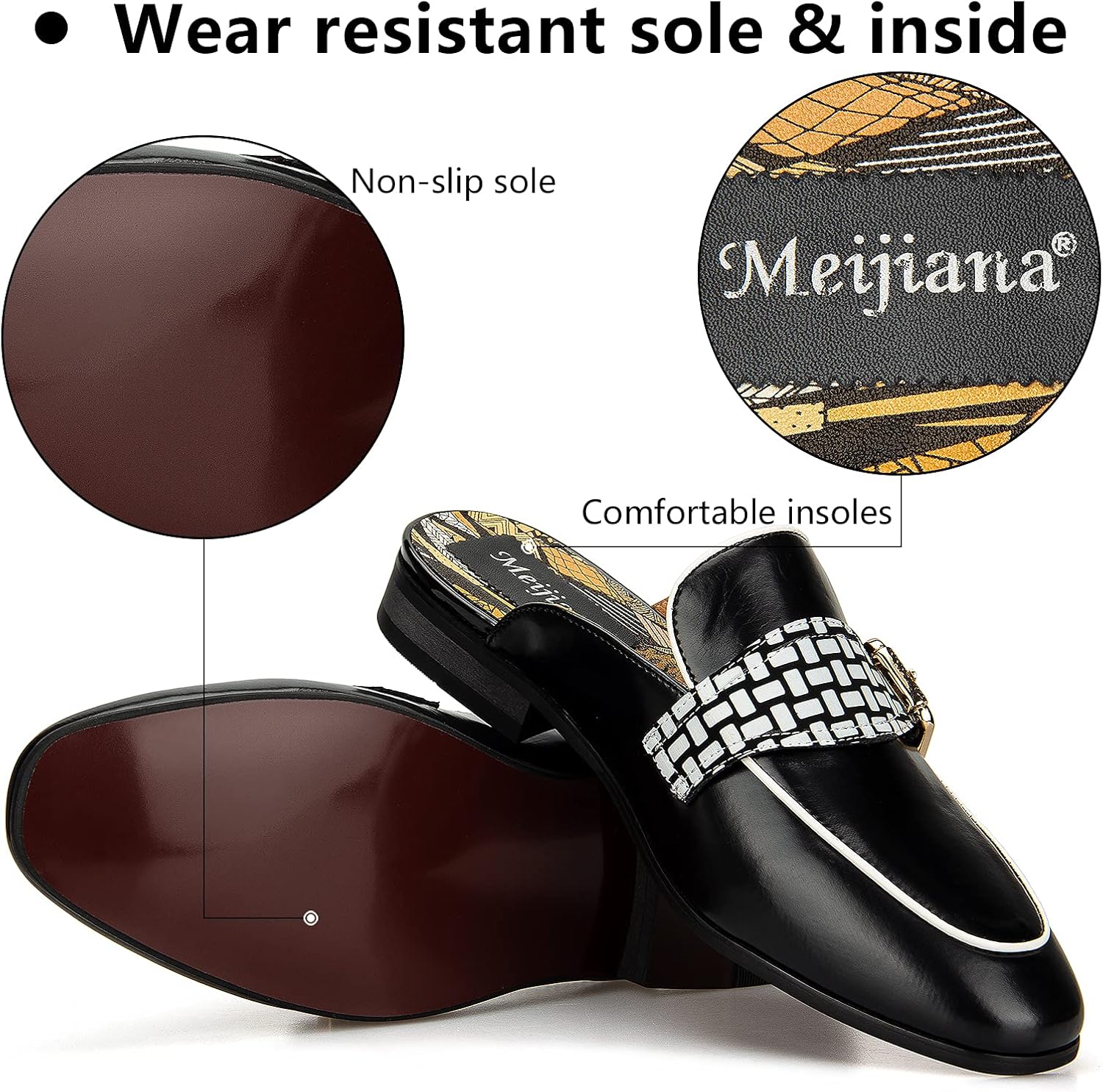 Meijiana Men's Slippers Slip-O - Men'S Formal Wear Slippers ulasan dan harga
