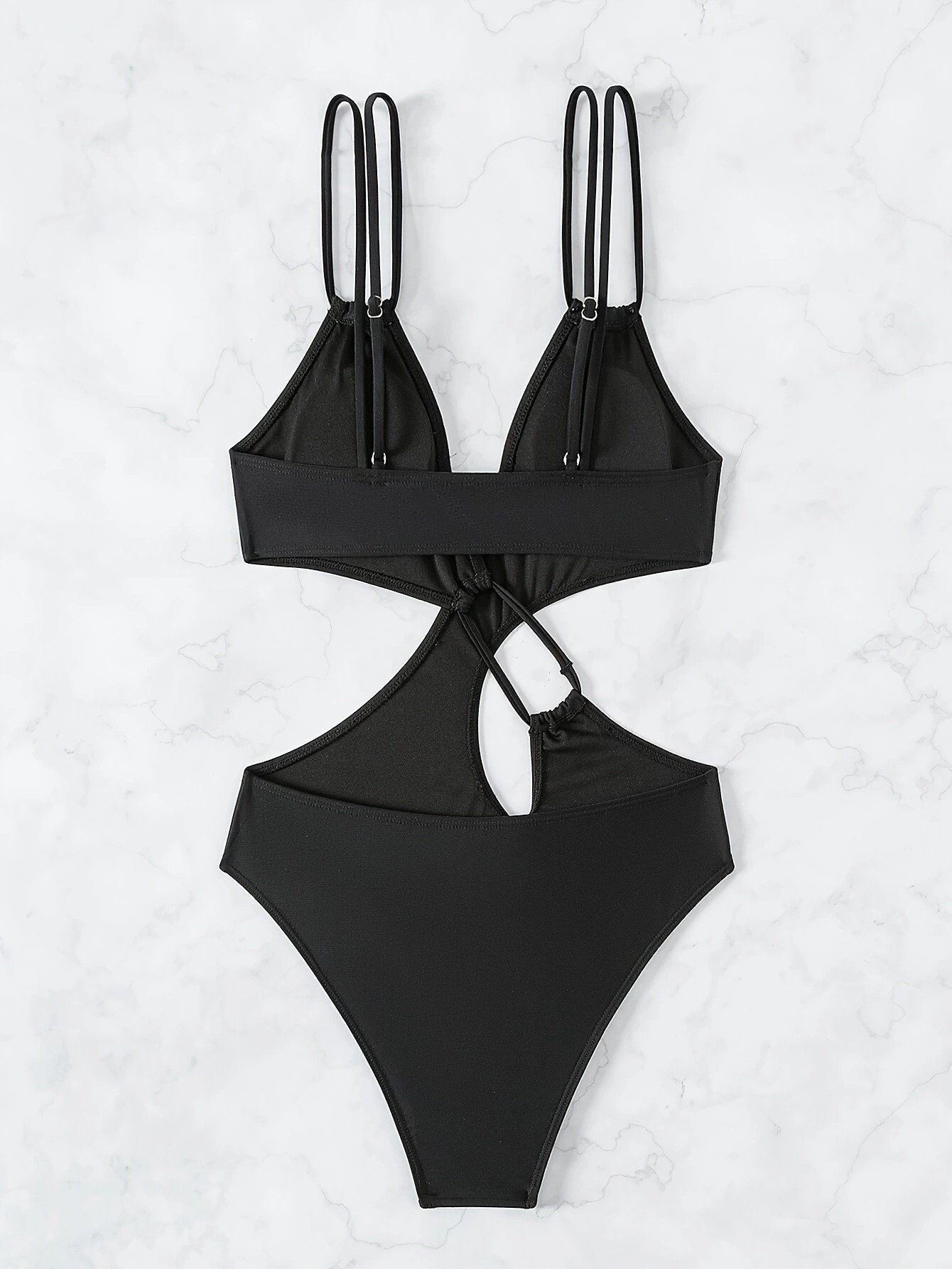 Woman Tankini Bathing Suit Bla - Slim Fit Suit Set ulasan dan harga