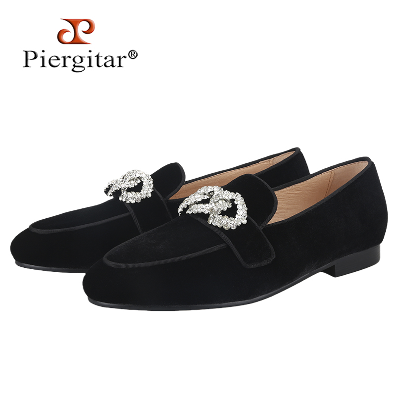 Piergitar 2025 Black Velvet Me - Men'S Formal Wear Slippers ulasan dan harga
