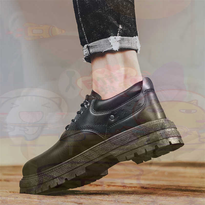 Dark Natural Leather Fashion T - Men Formal Wear Names ulasan dan harga