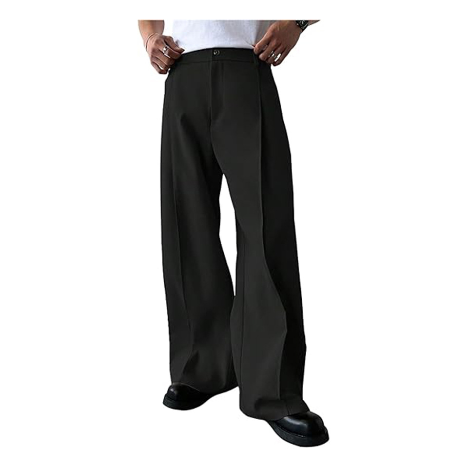 Men's Solid Color Straight Leg - Men Formal Wear Set ulasan dan harga