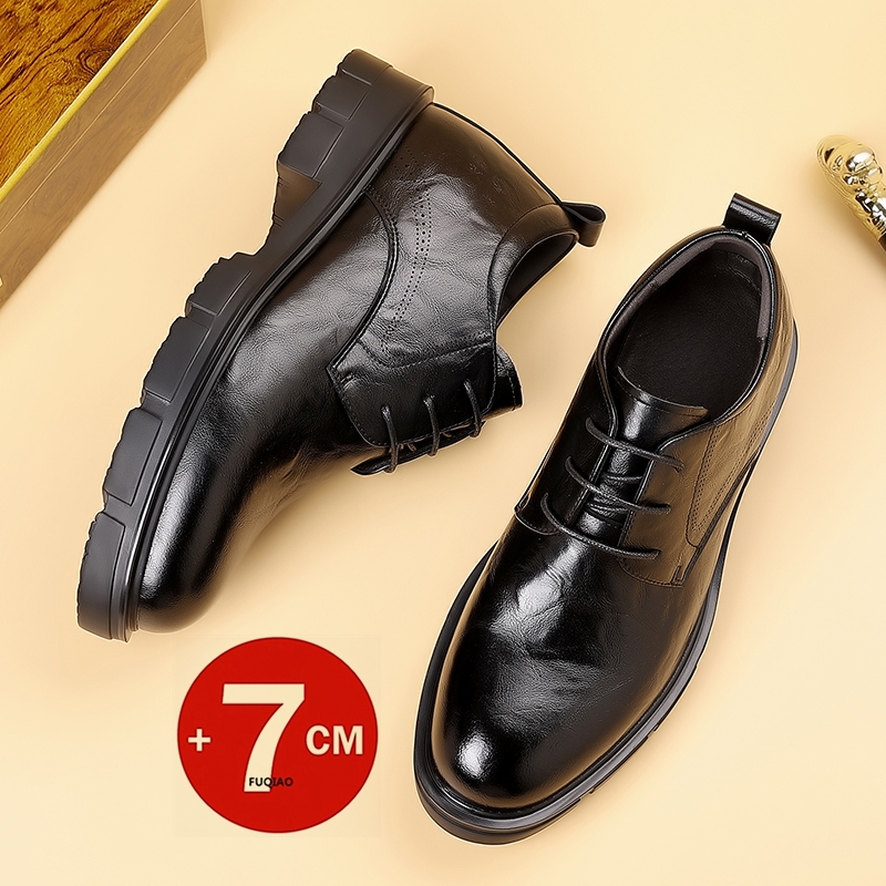 Men 7CM Elevator Business Shoe - Men'S Formal Wear Slippers ulasan dan harga