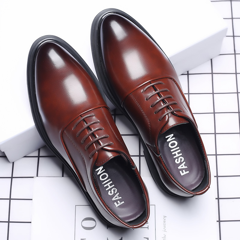 Men Dress Shoes Formal Oxfords - Men Formal Wear Dress ulasan dan harga