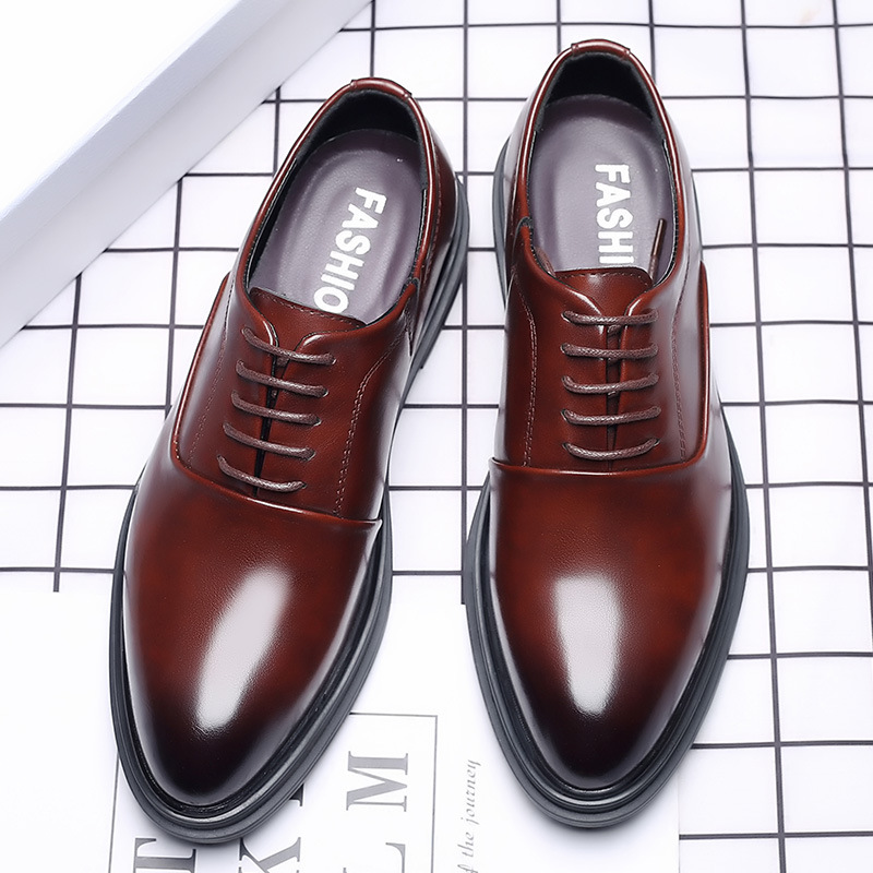 Men Dress Shoes Formal Oxfords - Men Formal Wear Dress ulasan dan harga