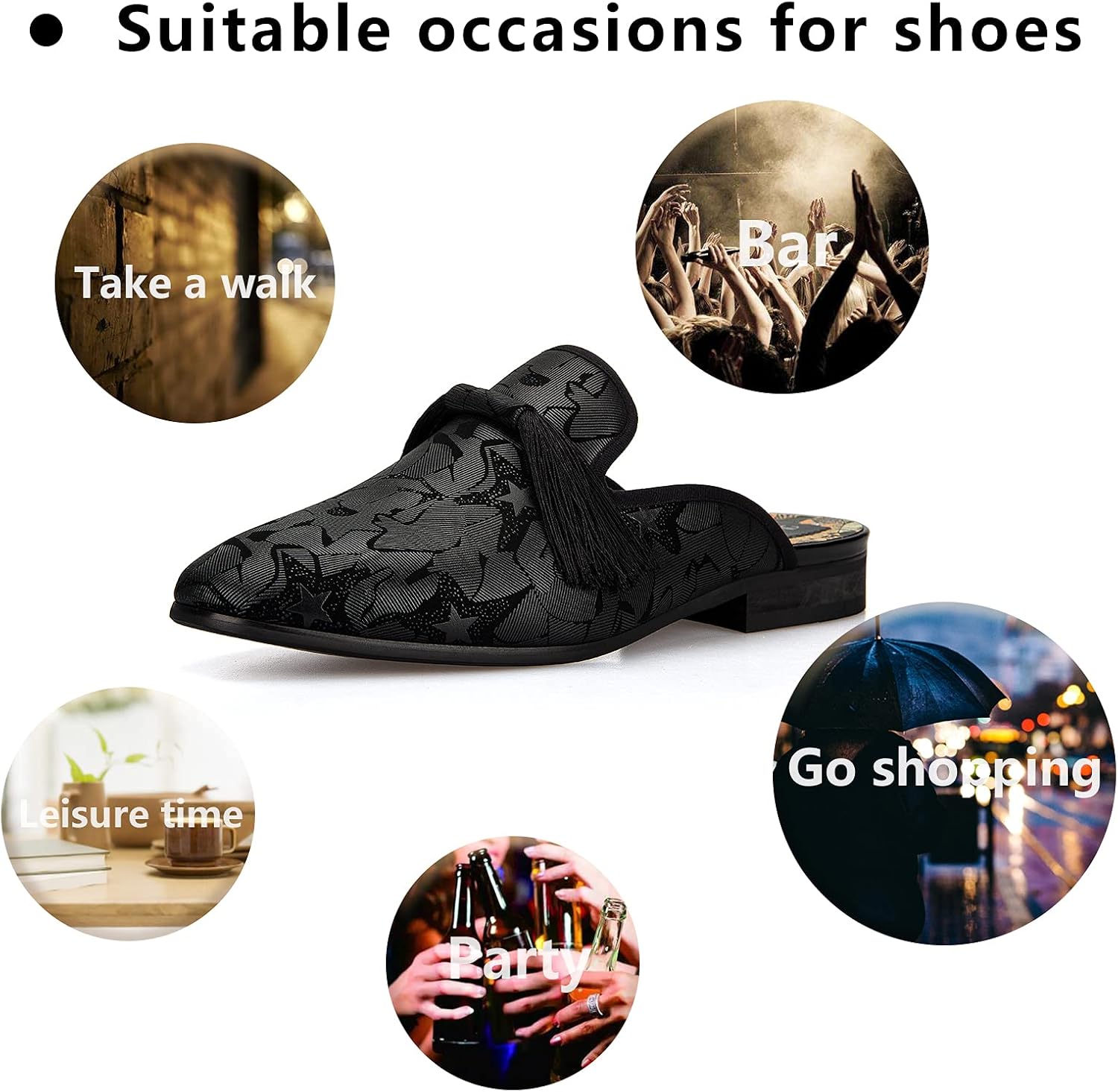Men's Slippers Slip-On Loafers - Men'S Formal Wear Slippers ulasan dan harga