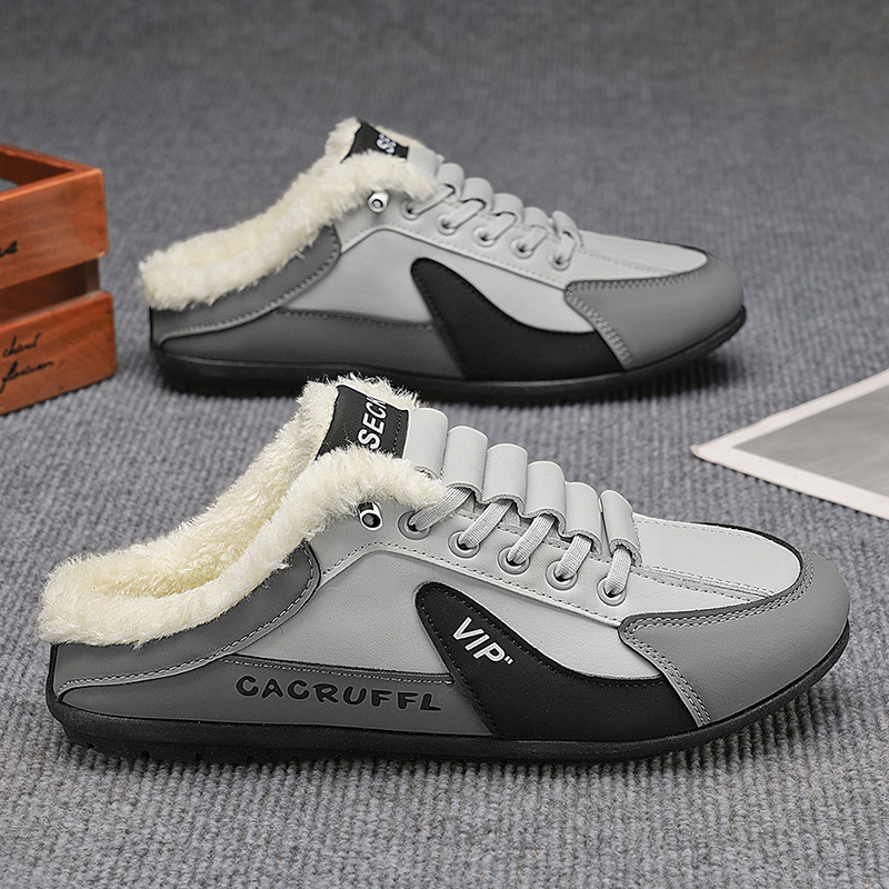 Men's winter home shoes - outd - Men'S Formal Wear Slippers ulasan dan harga