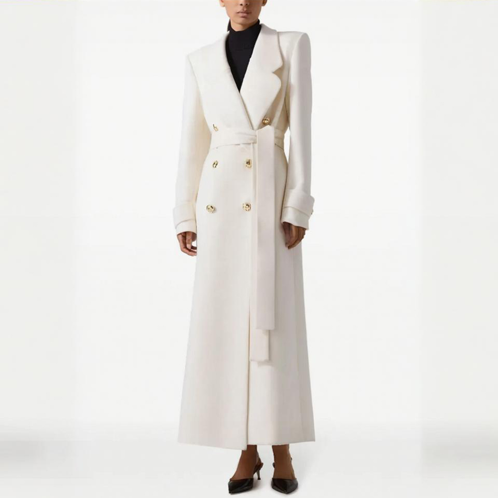 Allingentle Woolen Overcoat fo - Double Breasted Blazer ulasan dan harga