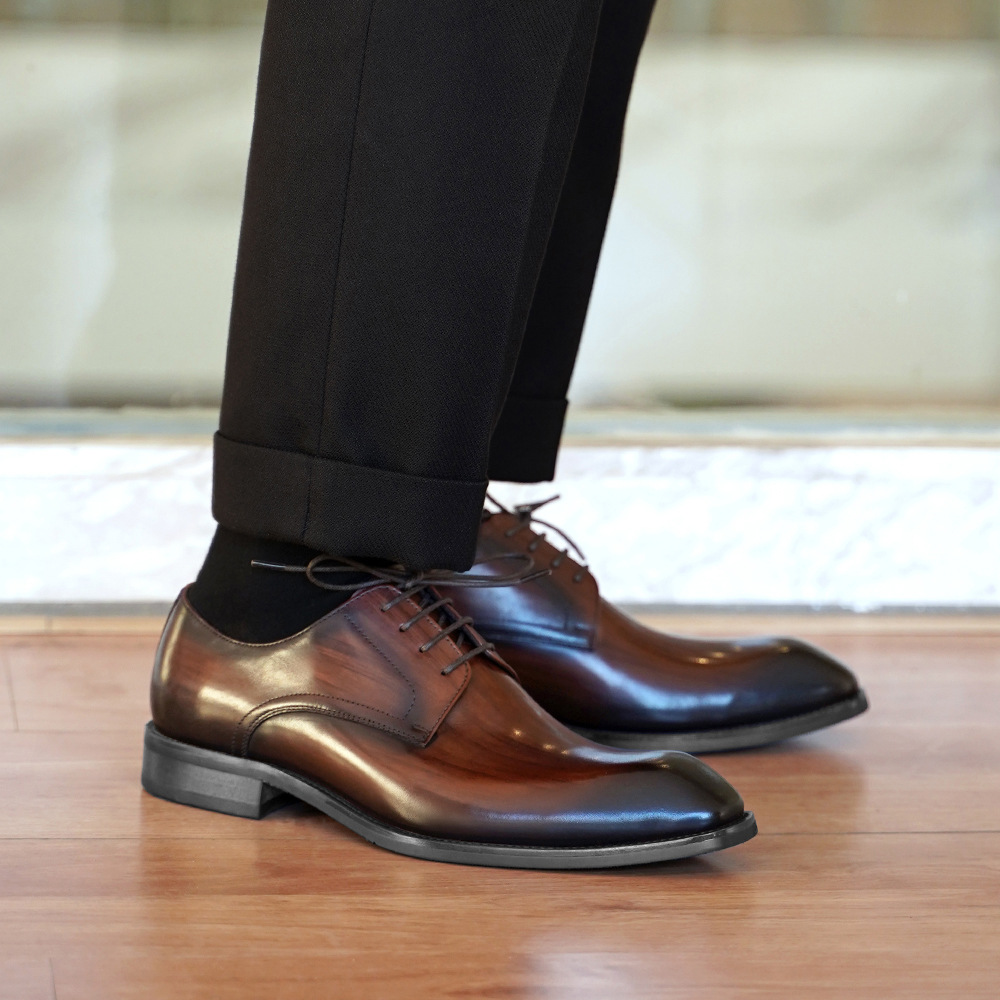 Men's Business Casual Shoes Di - Men Formal Wear Dress ulasan dan harga