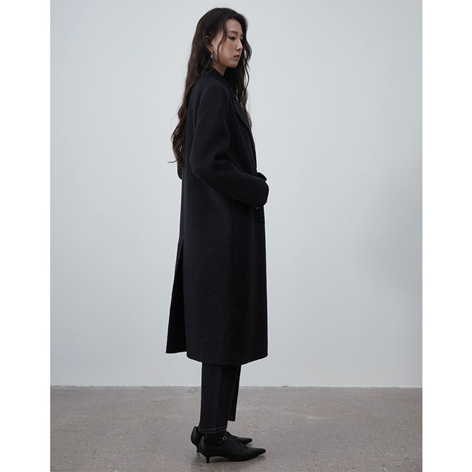 Allingentle Women's Suit Long  - Double Breasted Blazer ulasan dan harga