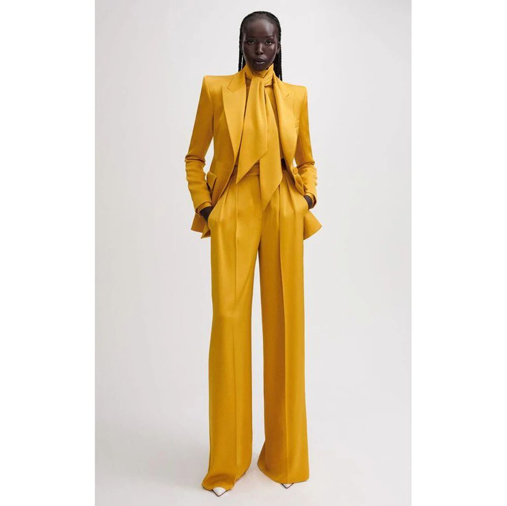 Black Girl Cool Wear Fashion Y - Formal Wear For Men Yellow ulasan dan harga